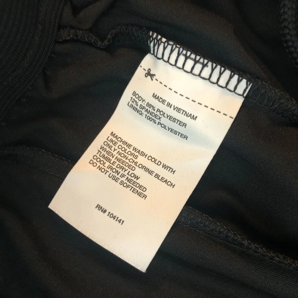 DSG Womens Mid Rise Shorts Moisture Wicking 7" Mesh Shorts Black L Size L - Image 5