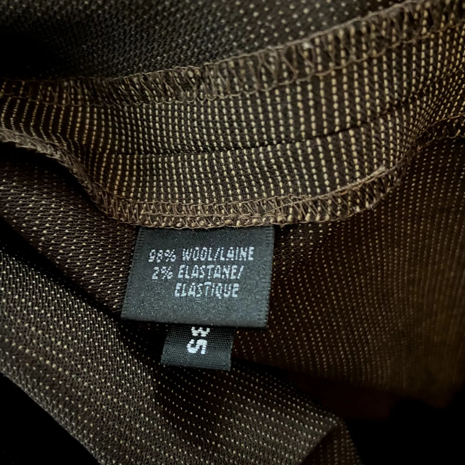 Lafayette 148 Wool Dress Pants Trouser Wide Leg Bootcut Mid - Image 4