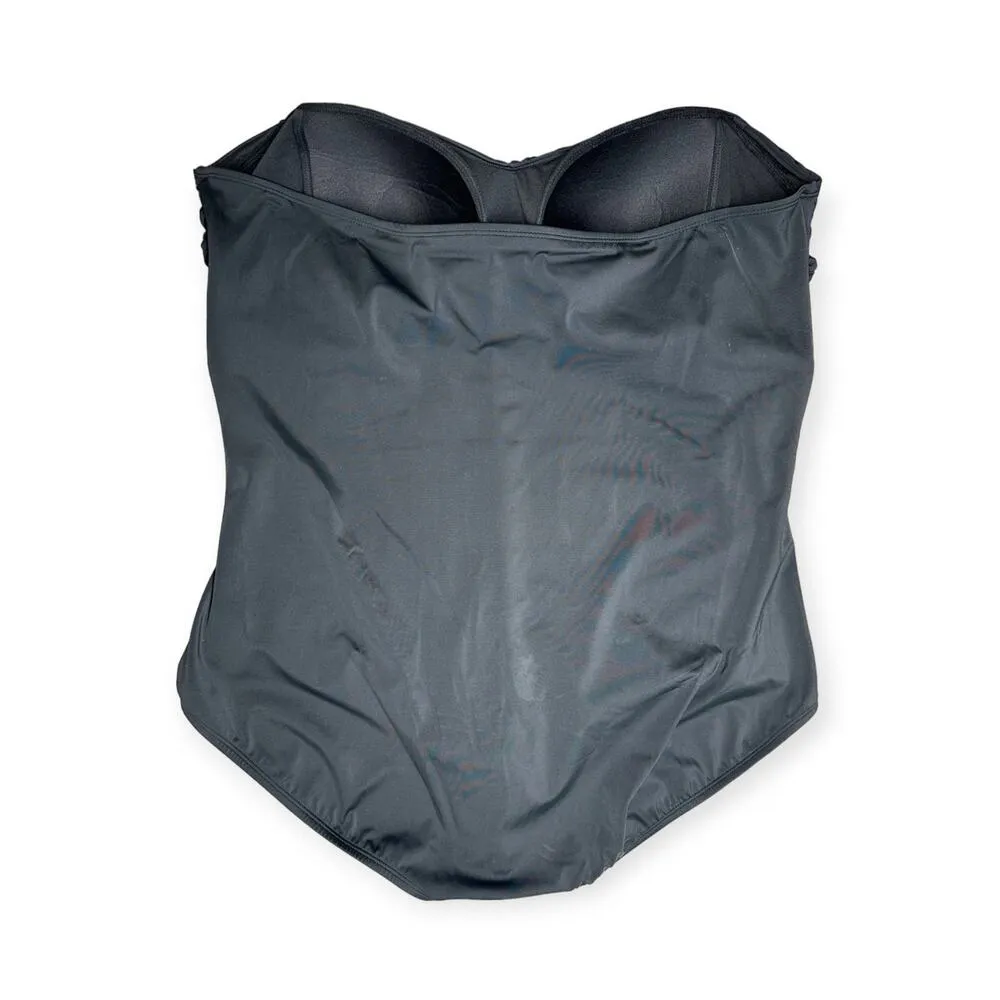 Embrace Your Curves by Miracle Brands | NWT | 3X | Elizabeth One Piece Swimsuit Black - Image 7