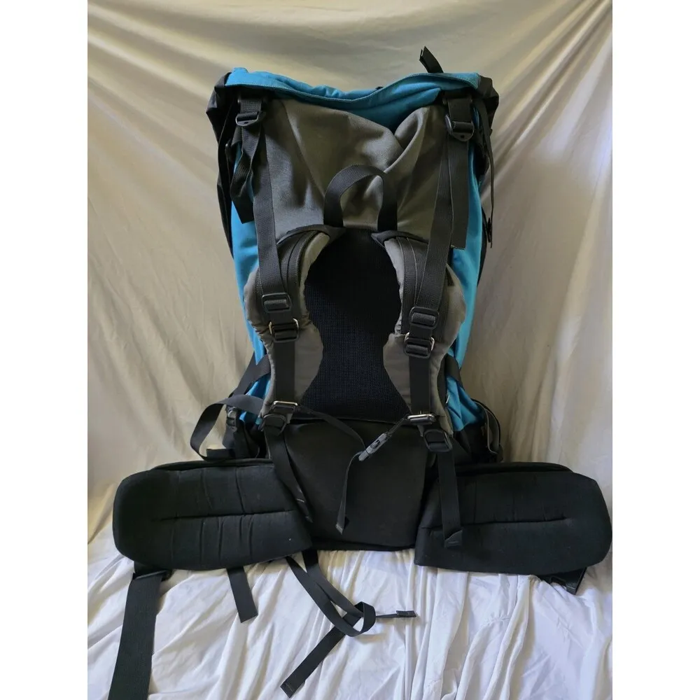 Dana Design Arcflex Alpine Bozeman Hiking Backpack Size Small Black Teal Glacier Blue - Image 7
