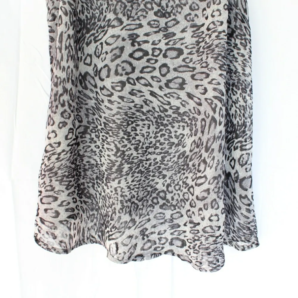Entro | Gray Cheetah Patterned Tank - Image 7