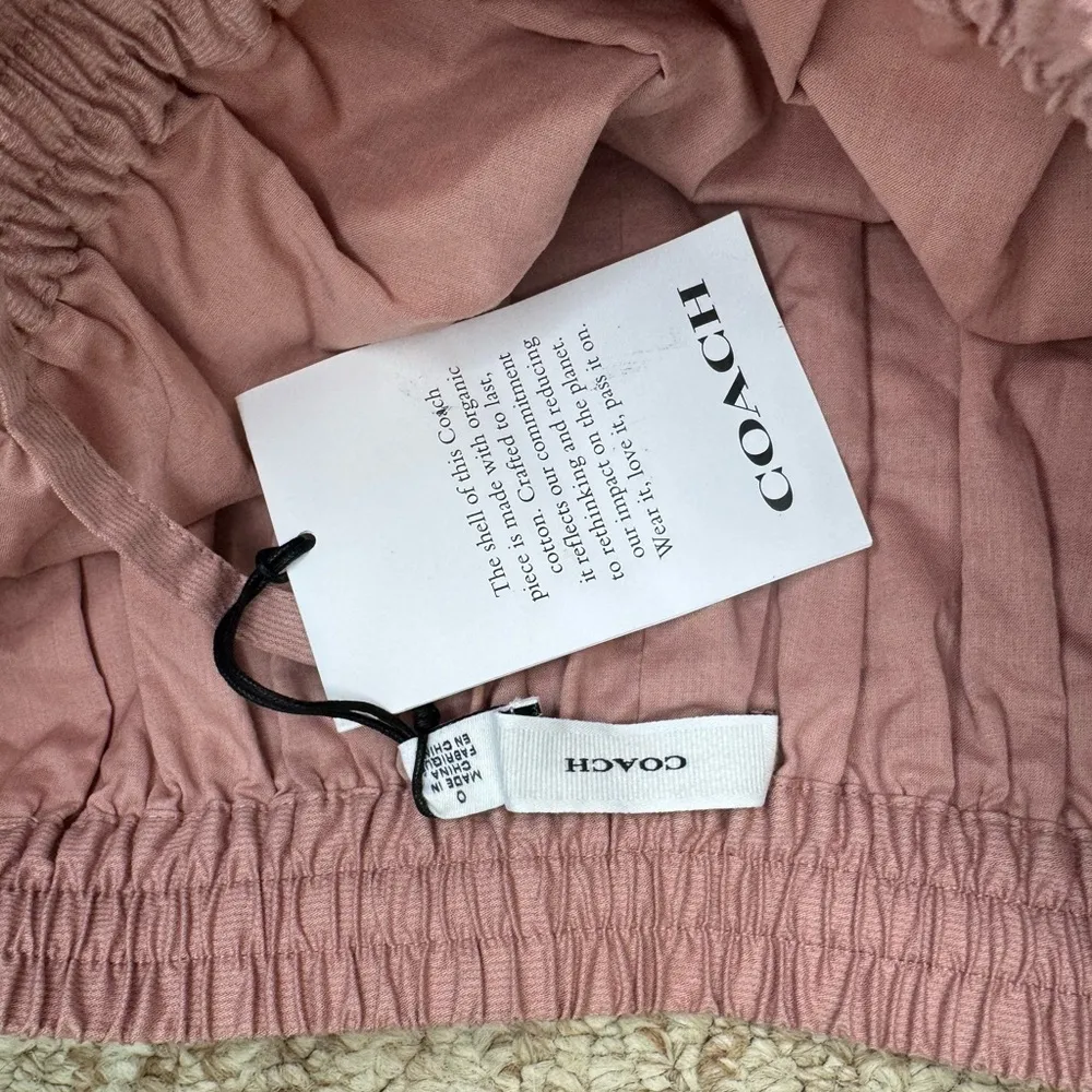 COACH Broderie Anglaise Mini Skirt In Organic Cotton Size 0 - Image 11