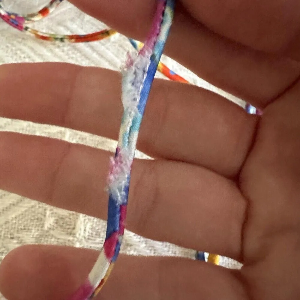 For Love and Lemons Sasha Crop Top Pink Blue Yellow Floral - Image 11