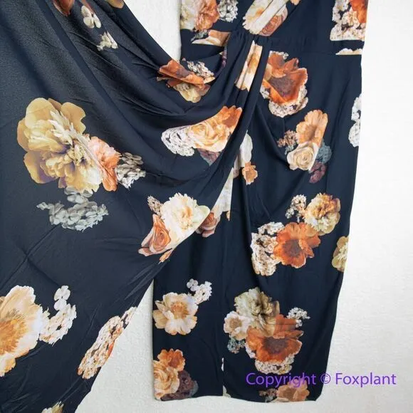 New!‎ City Chic Maxi Dress Dress Autumn Rose, size M/18 - Image 6