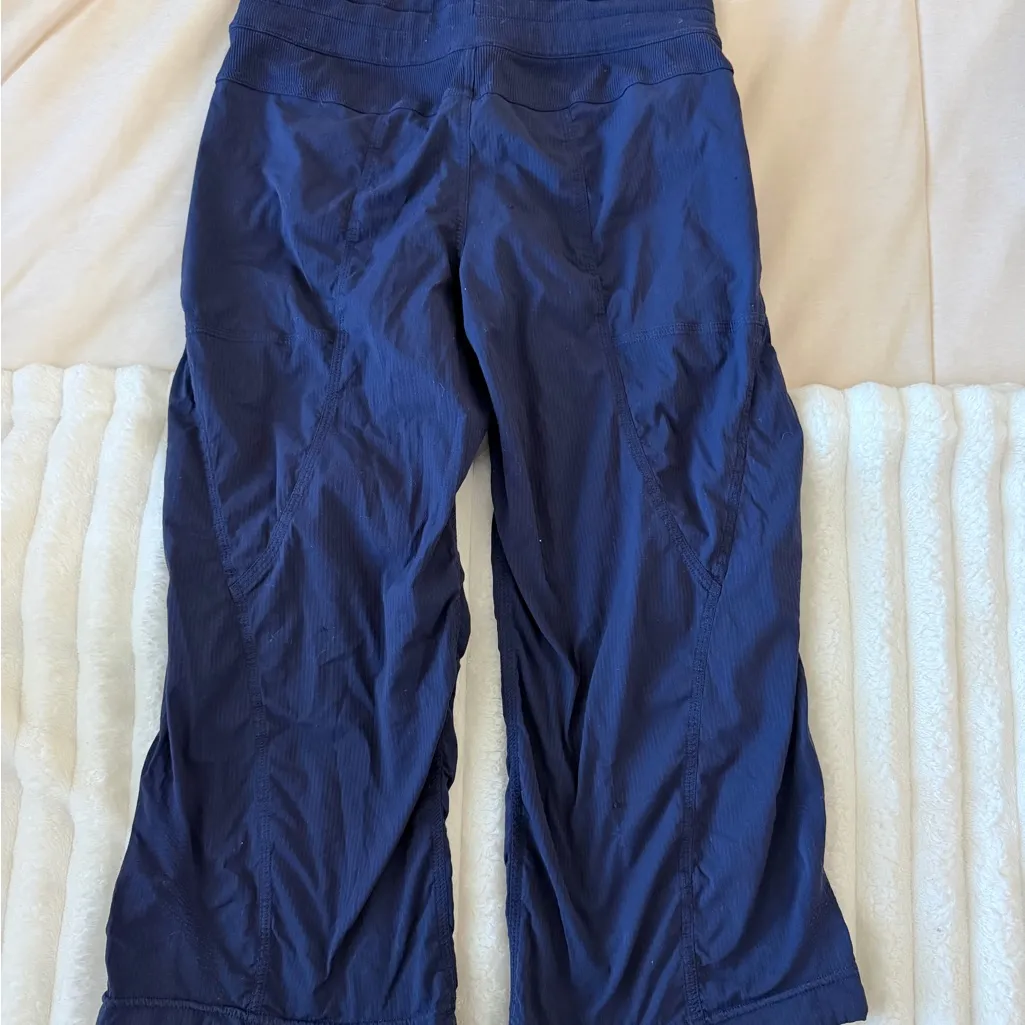 Lululemon Navy Blue dance studio cropped pants - Image 6