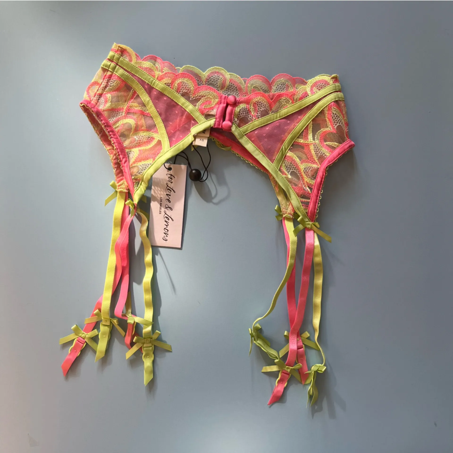NWT For Love & Lemons x Victoria’s Secret Garter Belt Size‎ XS - Image 4