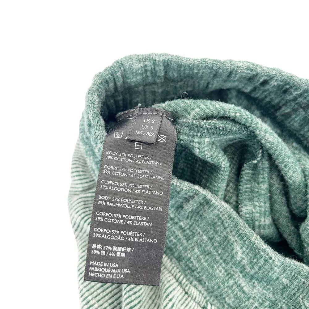 Urban Outfitters Out From Under Green Ribbed Jogger Sweatpants Sz S - Image 3