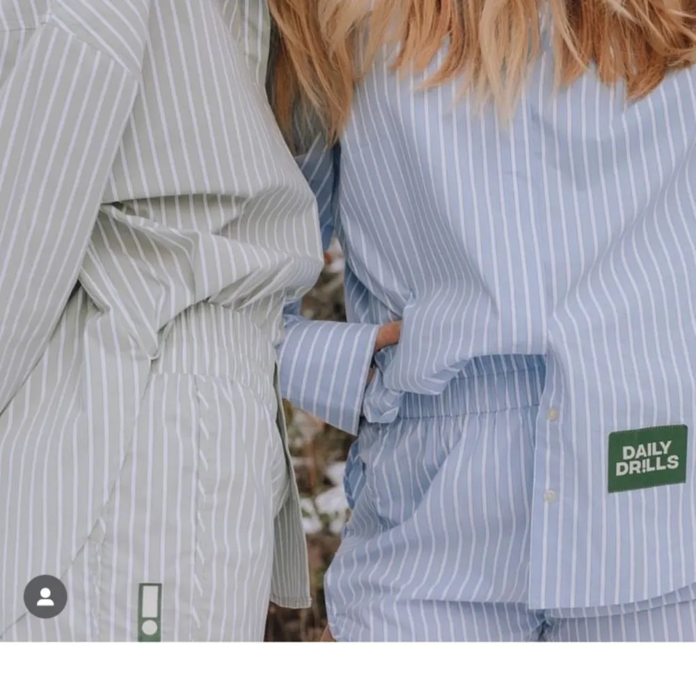 Daily Drills Poplin Striped Boxer Shorts Logo in Winter Green Medium - Image 2