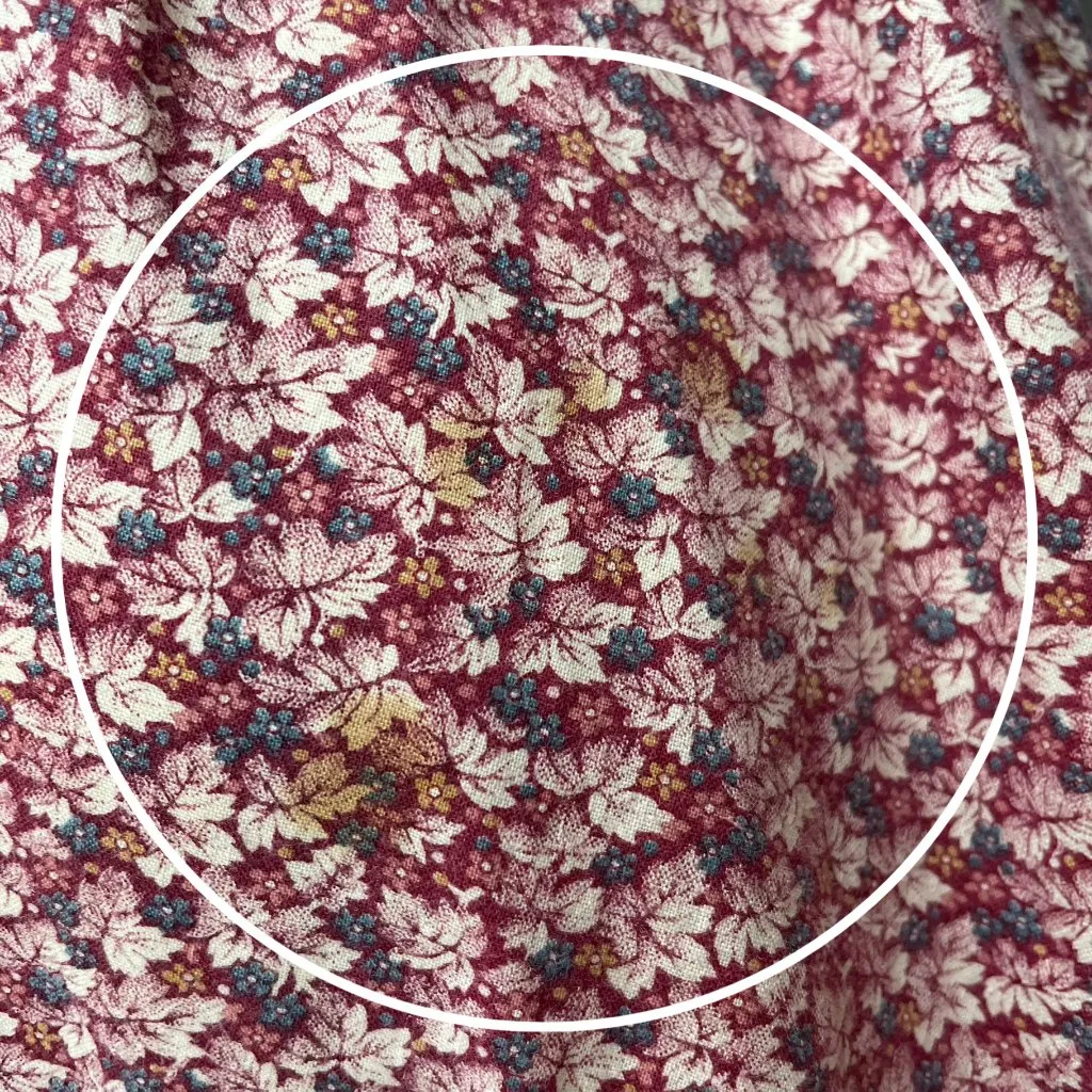 Vintage Eklecktic Prairie Dress‎ Edwardian Midi Calico Ruffles Cottagecore Retro Pink Size XXS - Image 11