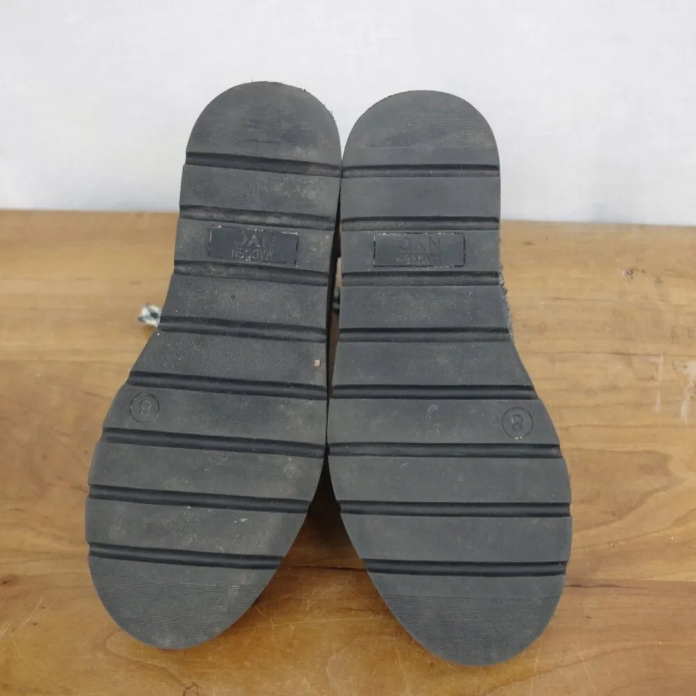 Steve Madden Madden NYC Grey Felt Mountaineering Fashion Boots Size 8 - Image 7