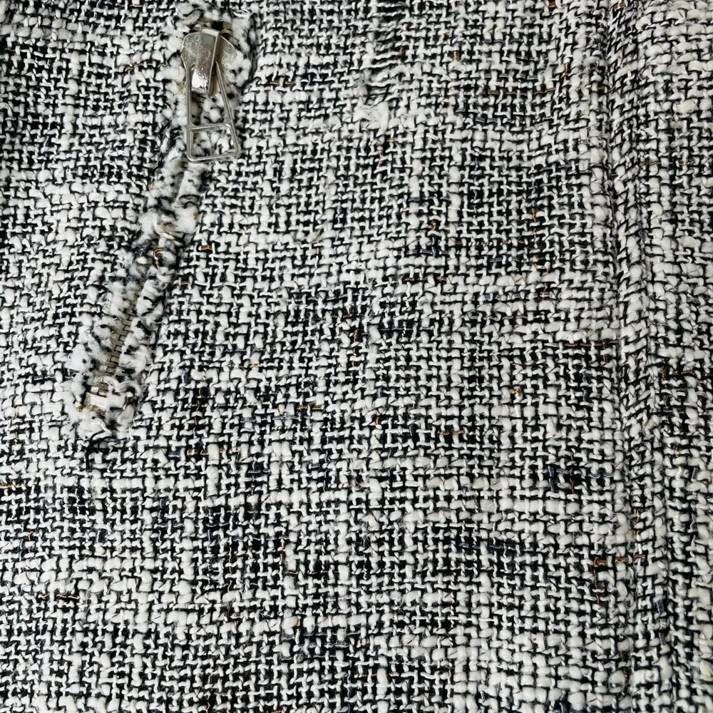 W118 by Walter Baker Jacket Black White Large - Image 4