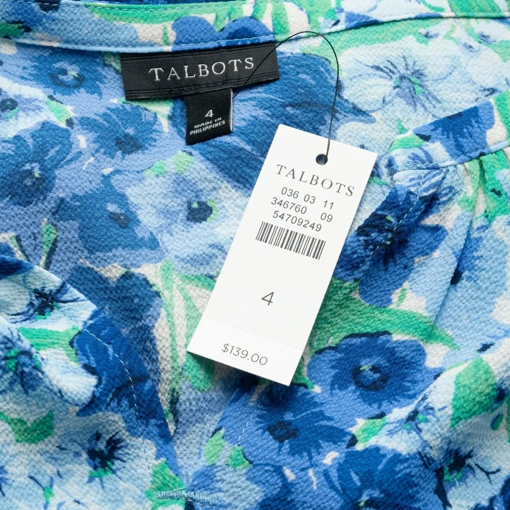 Talbots. Botanical Garden Dress. - Image 5