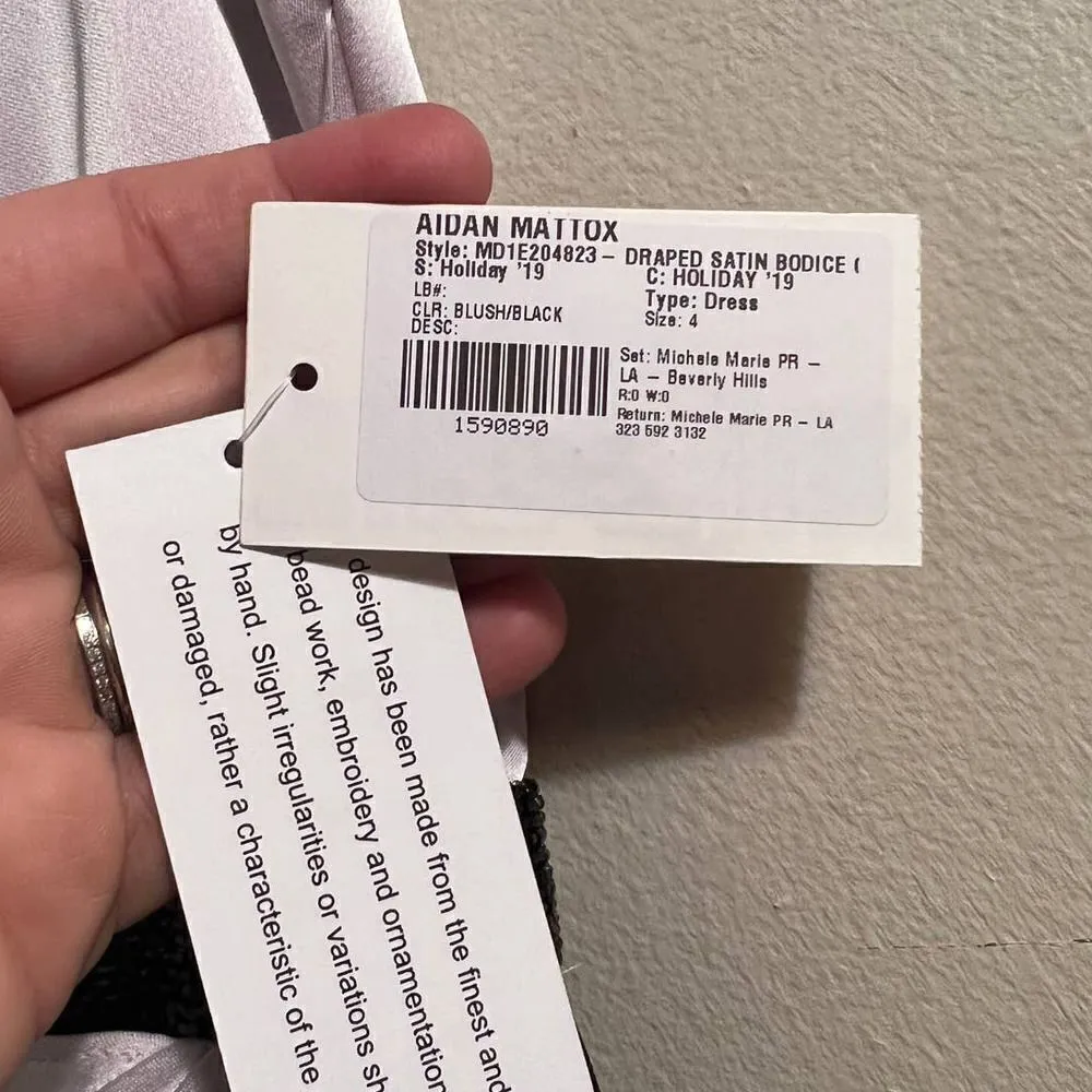 Aidan Mattox Women's Evening Gown NWT Size 4 - Image 5