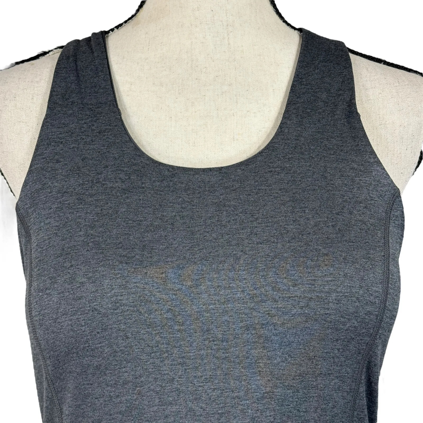 Spyder Medium A-Line Dress Sleeveless Racerback Stretch Wicking Padded Shelf Bra - Image 2