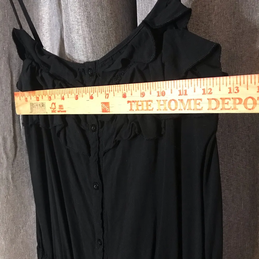 FNCY Black Cute Loose Sleeveless Capri Romper Size M - Image 12