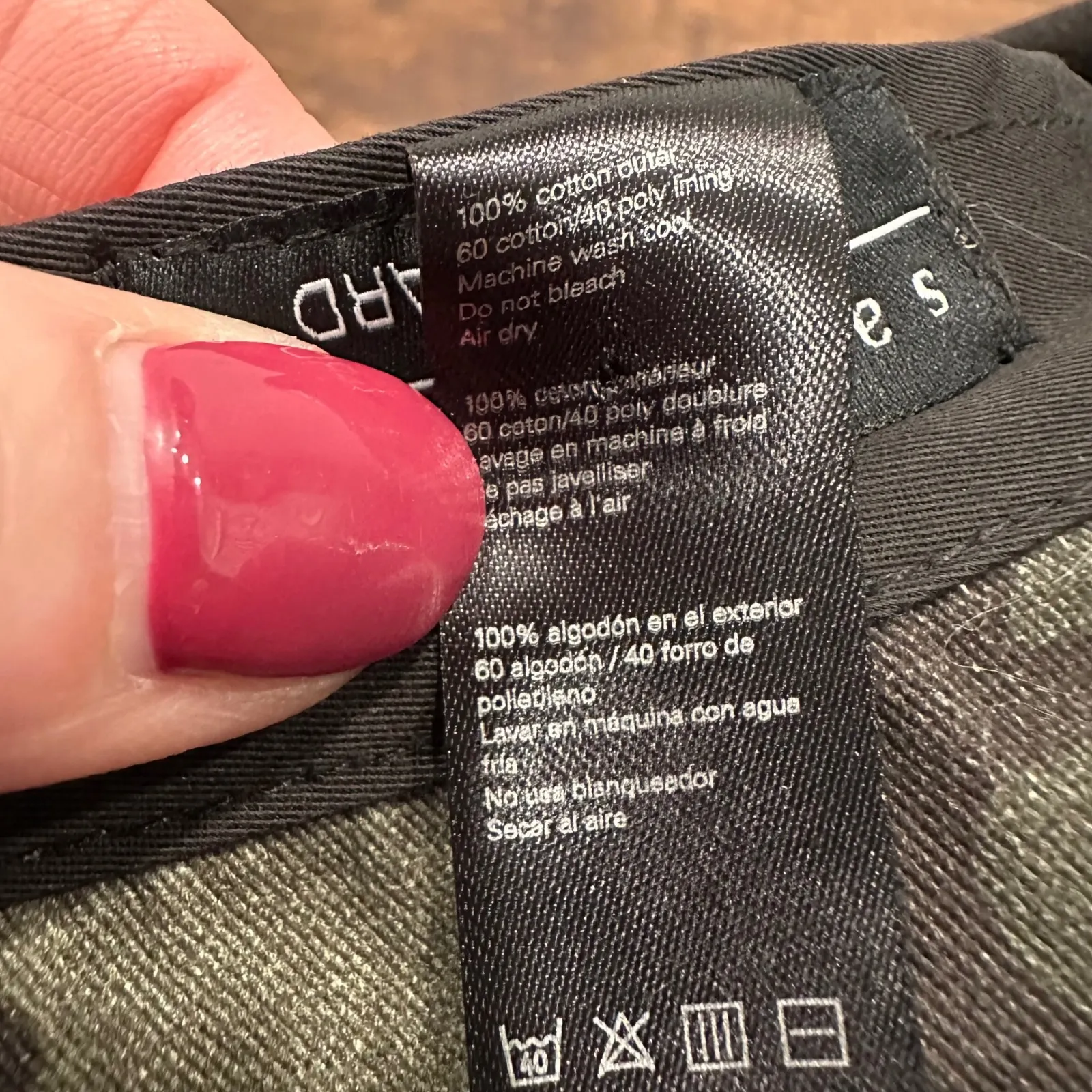 Sanctuary Social Standard Camo Bucket Hat Cotton Blend Women SM - Image 4