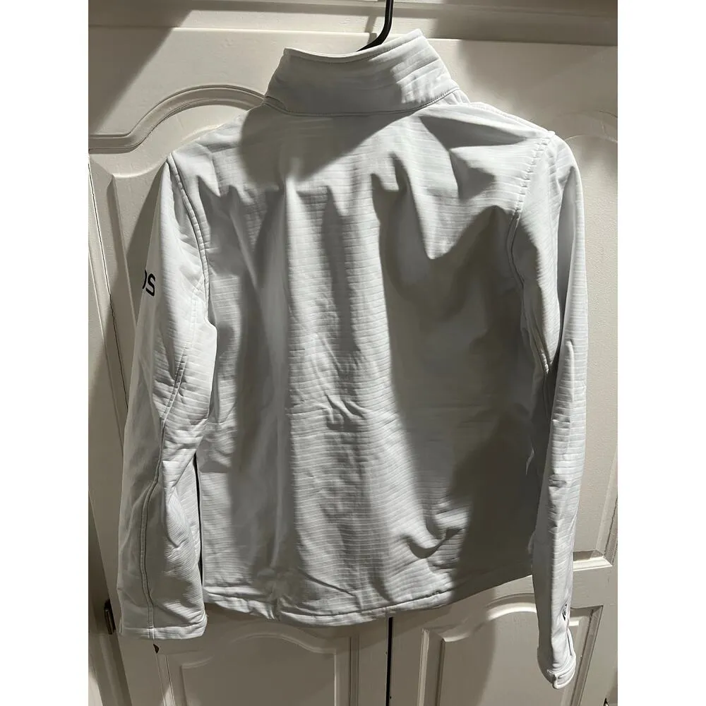 Canon EOS White Soft Shell Jacket Women Medium Charles River Promo Photography - Image 2