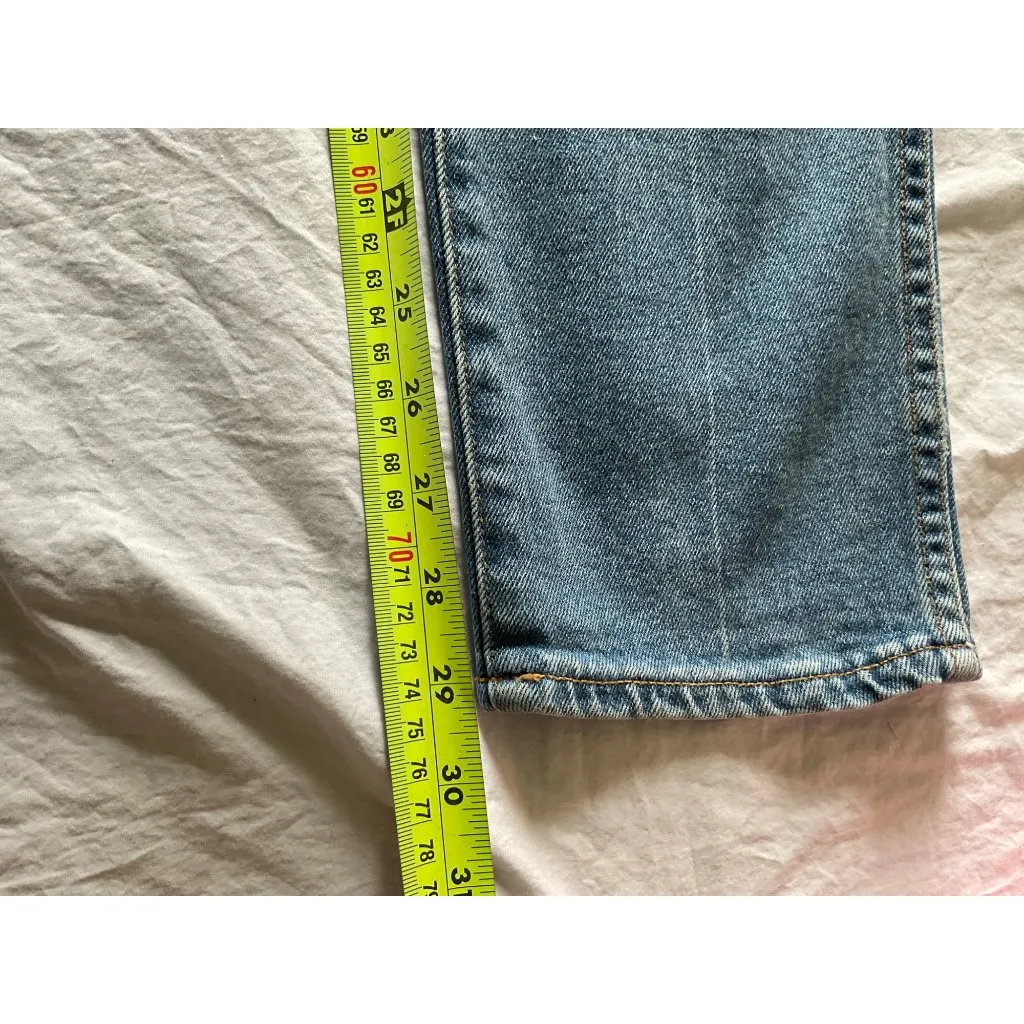 Khaite Vanessa High Rise Jeans vintage blue SZ28 waist 28 in - Image 8