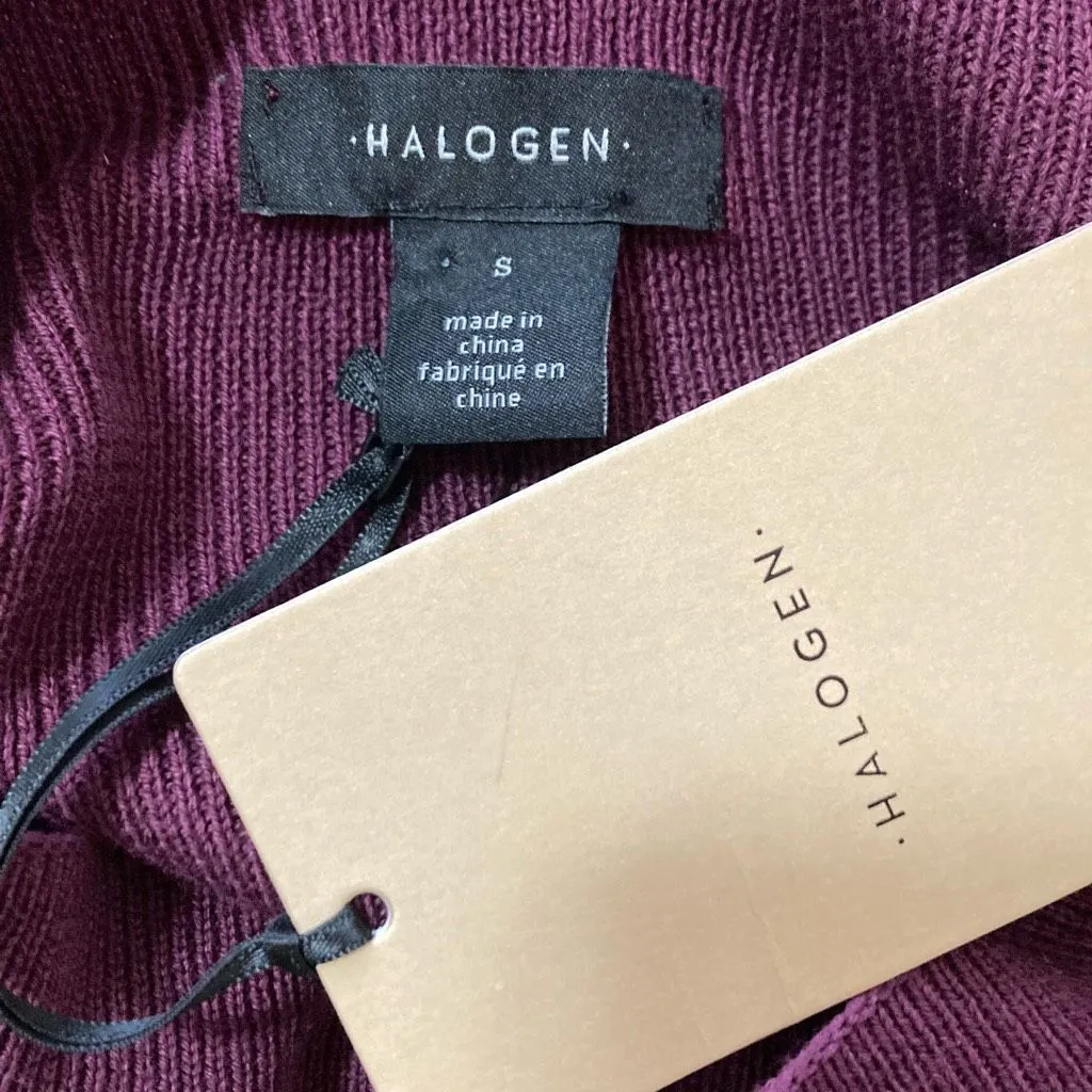 Halogen  Split Sleeve Knit Sweater Size Small‎ NWT (B2) - Image 4