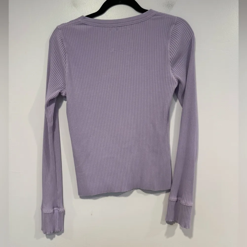 Purple knit Aerie‎ long sleeve - Image 3