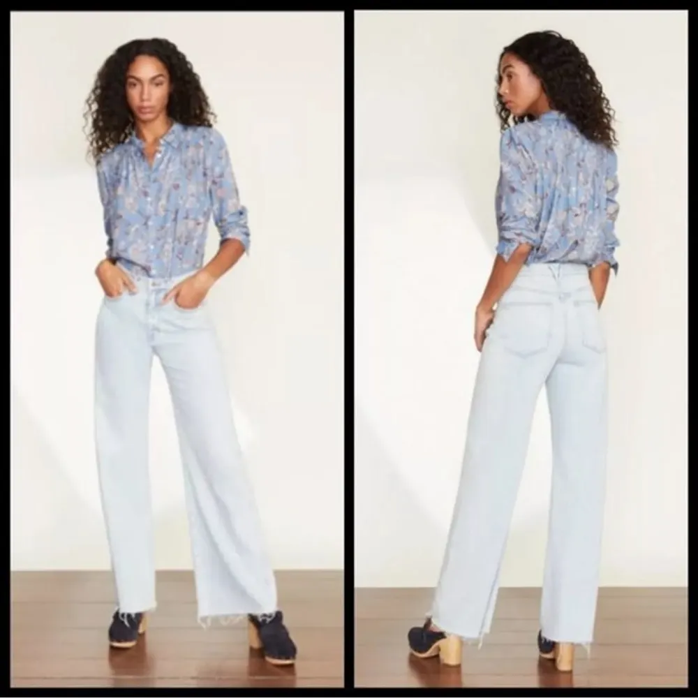 VERONICA BEARD ($395) Dazed Floral Shirt - Image 7