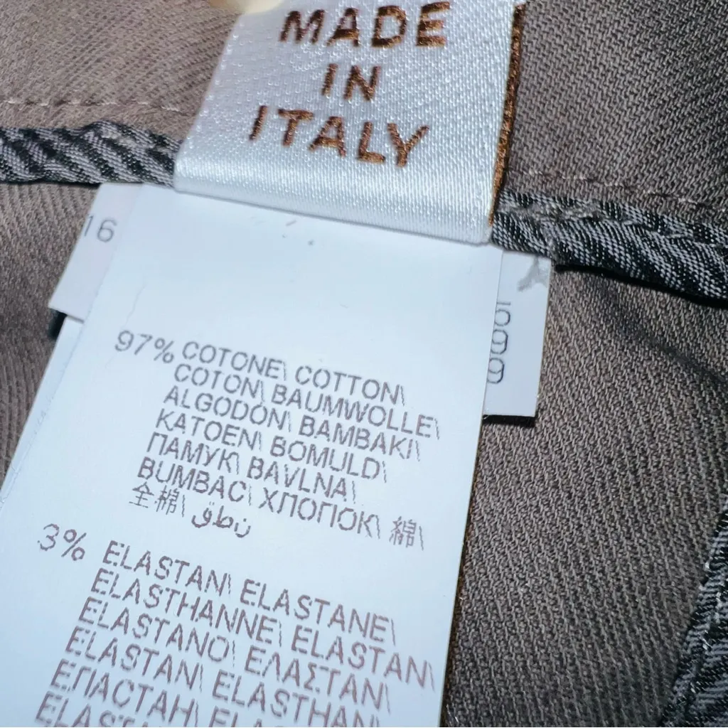 Brunello Cucinelli Cuffed Taupe Trousers - Image 8