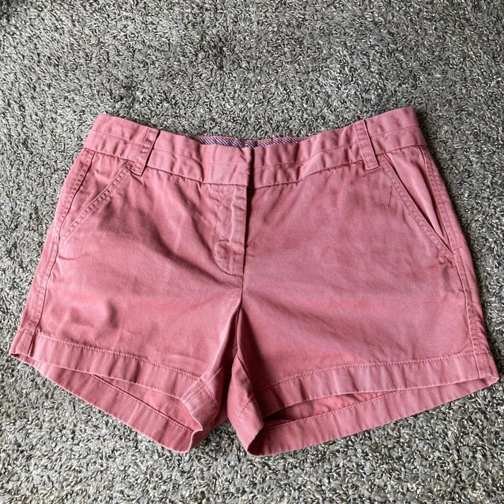 J. Crew Cream Fitted Skorts - Image 3