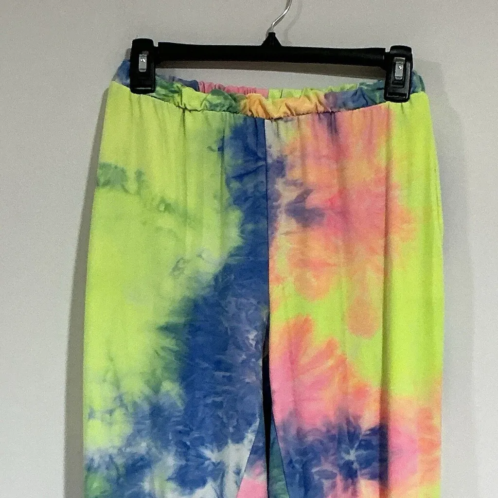 Woman’s Derek Heart Medium Tye Dyed Sweatpants - Image 3