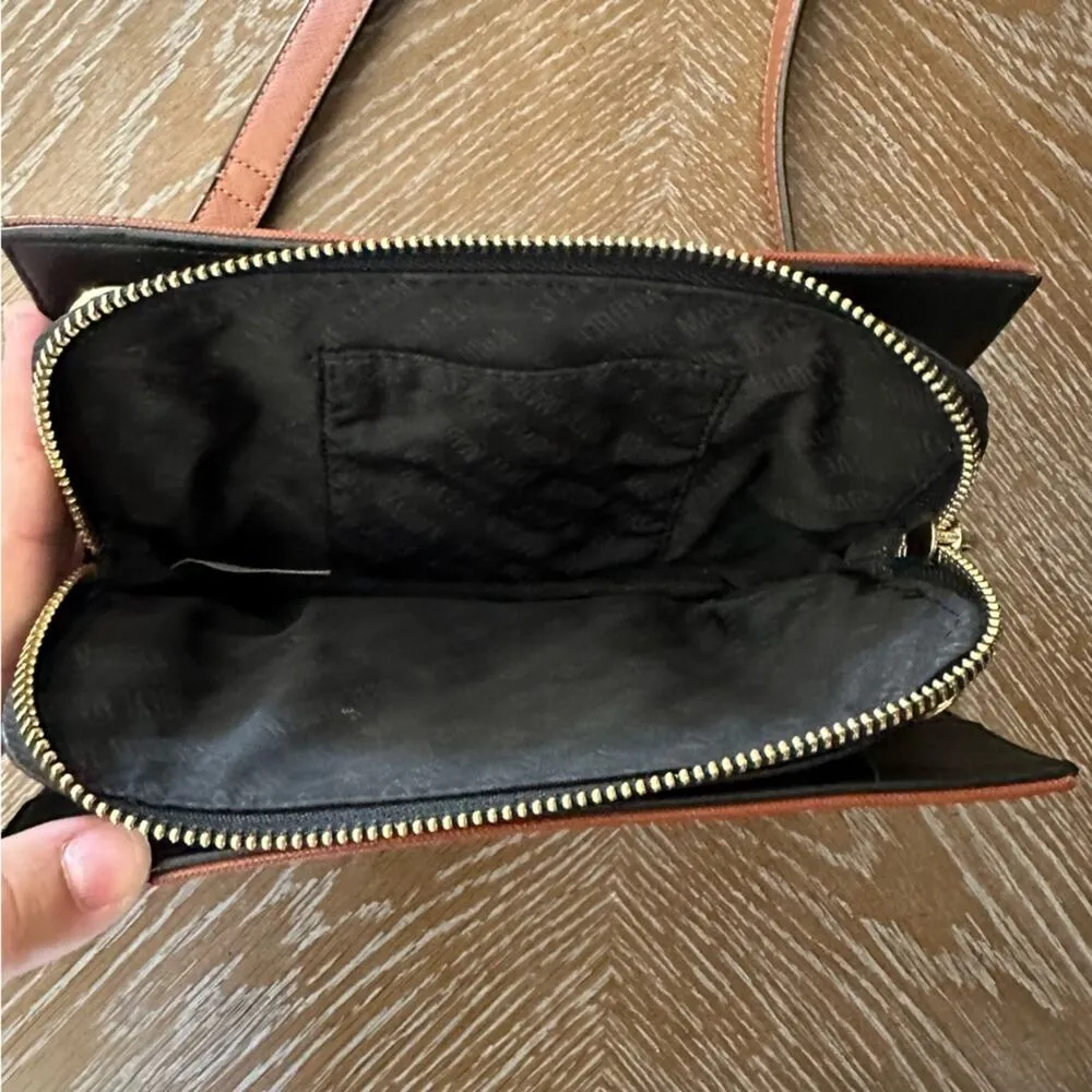 Steve Madden Brown & Black Crossbody Bag - Image 6