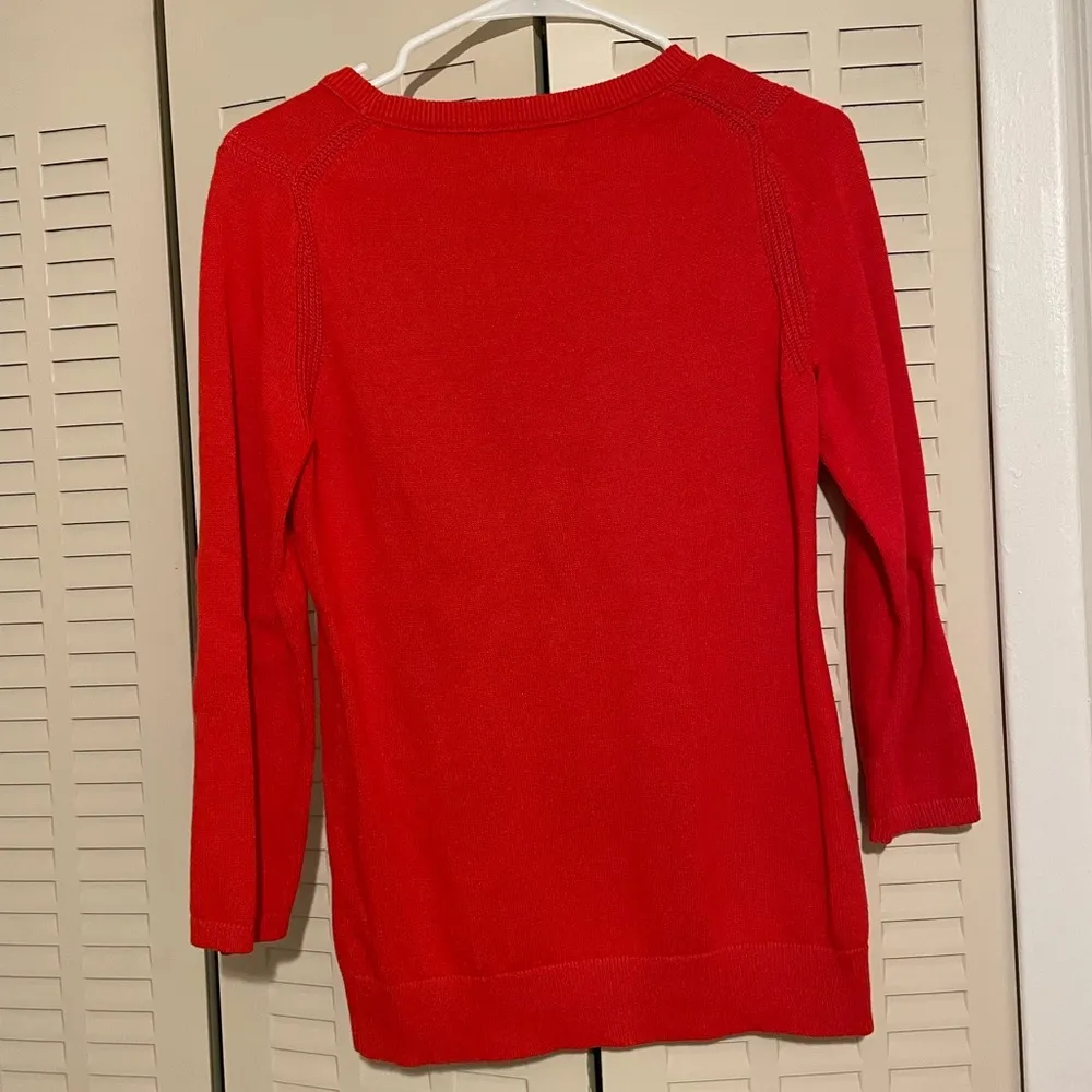 Banana Republic Orange Sailor Sweater - Image 2