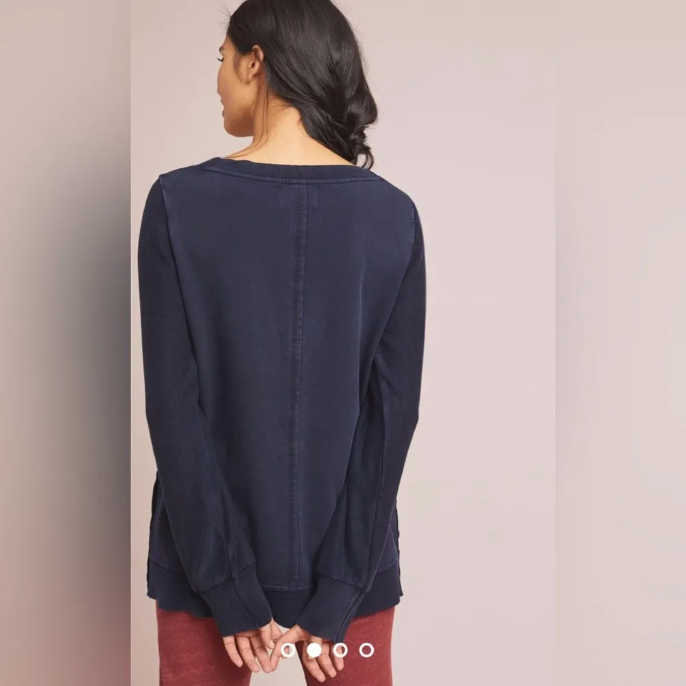 Anthropologie Saturday Sunday Arcana Buttoned Pullover, Sz XS - Image 2