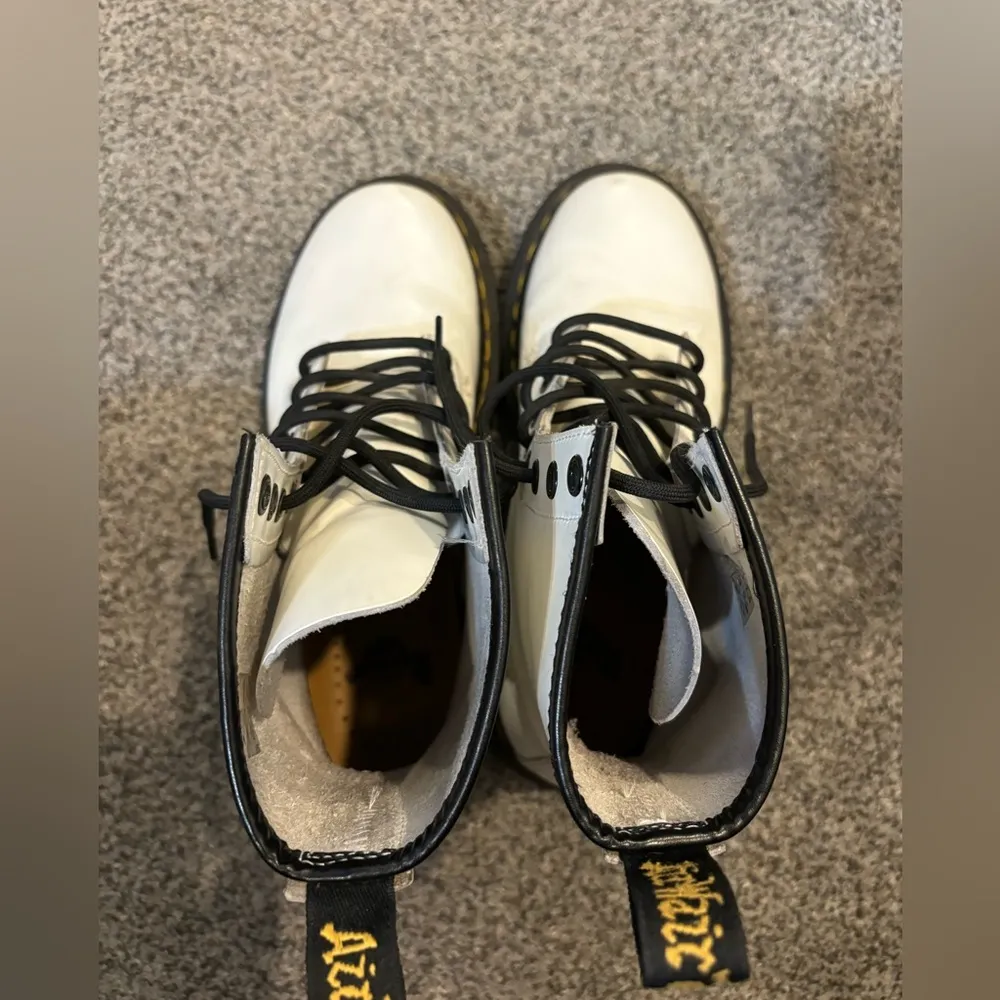 Doc Marten White Boots - Image 2