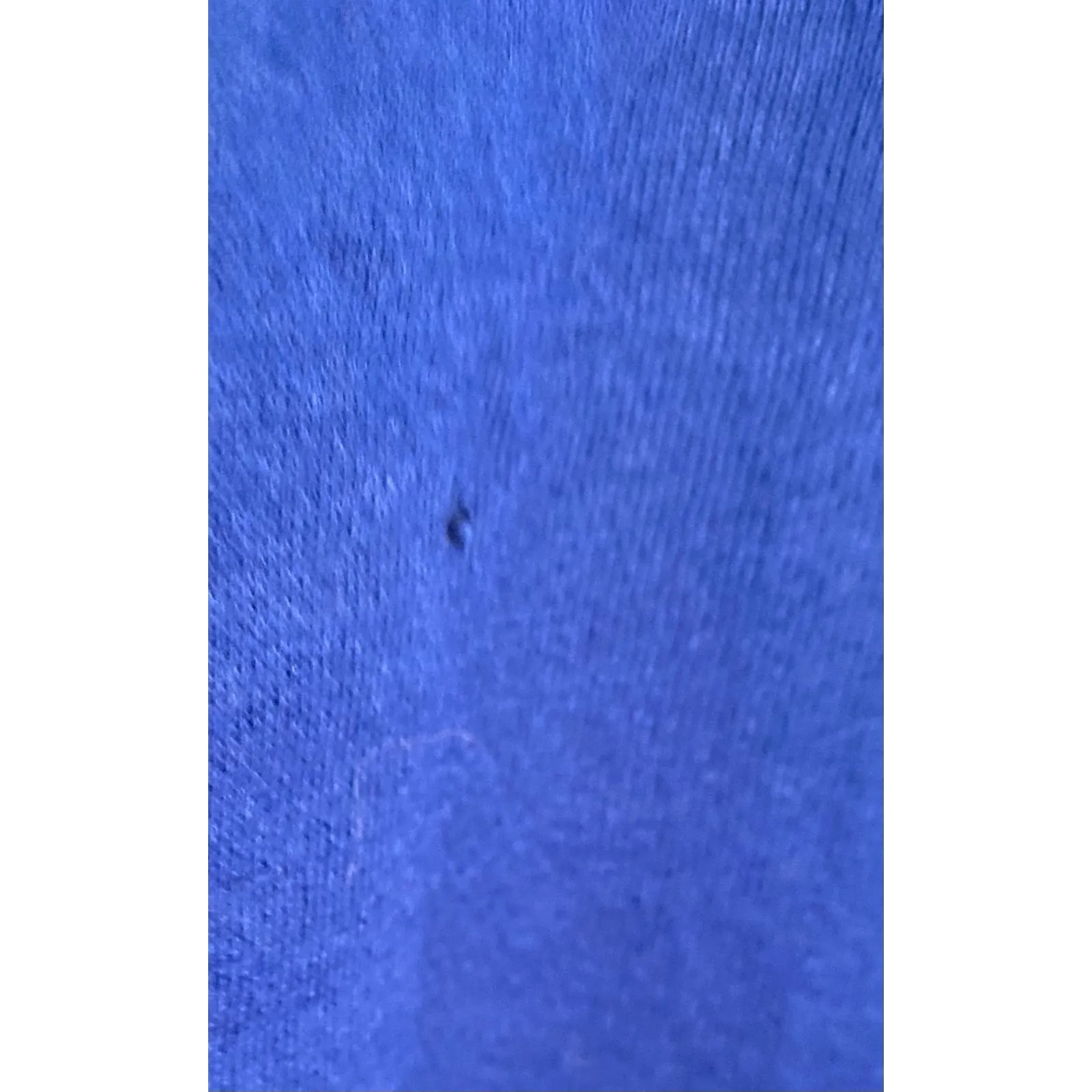 Vintage Lindsay Jordan Dog Applique Nightgown Blue Fleece Plaid Pocket Size‎ Size M - Image 7