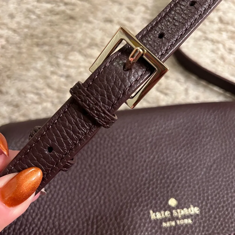 Kate Spade Chester Street Annalise Crossbody Tassel Purse in Plum - Image 7