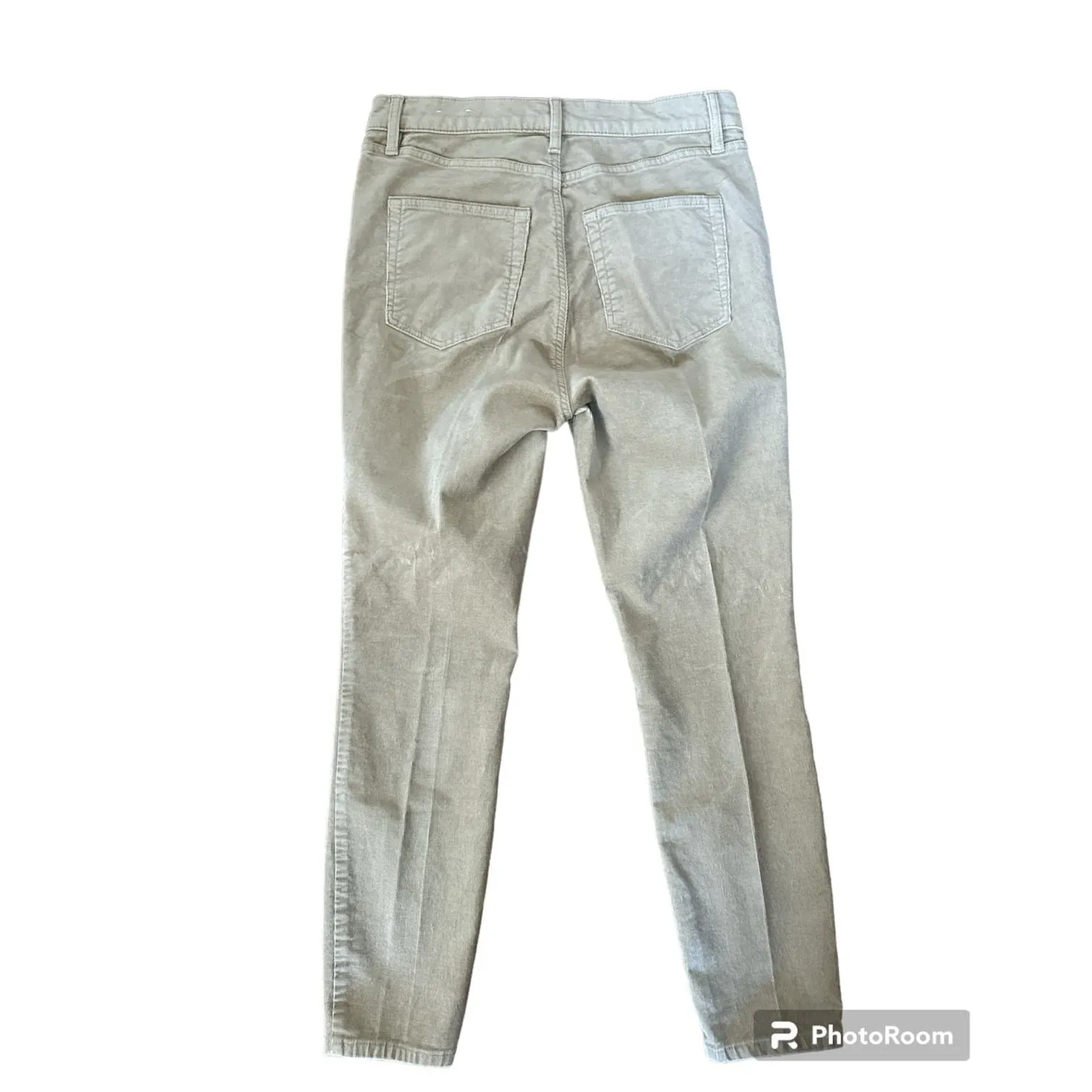 Loft high rise skinny corduroy pants bundle of 2 pairs tan & camel size 6 - Image 13