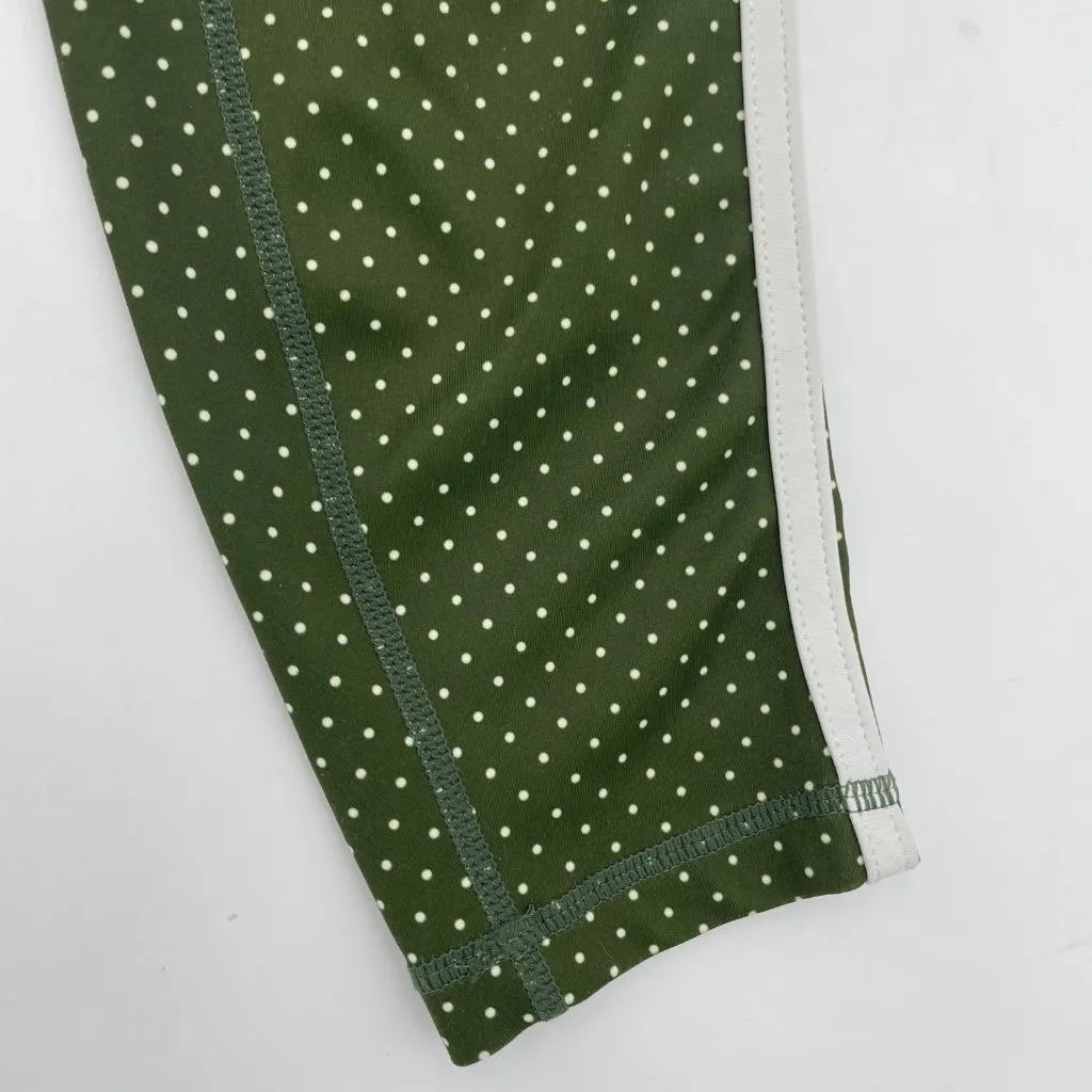 Wilo the Label Leggings Polka‎ Dot Green Size XS Women High Waisted Running Yoga - Image 9