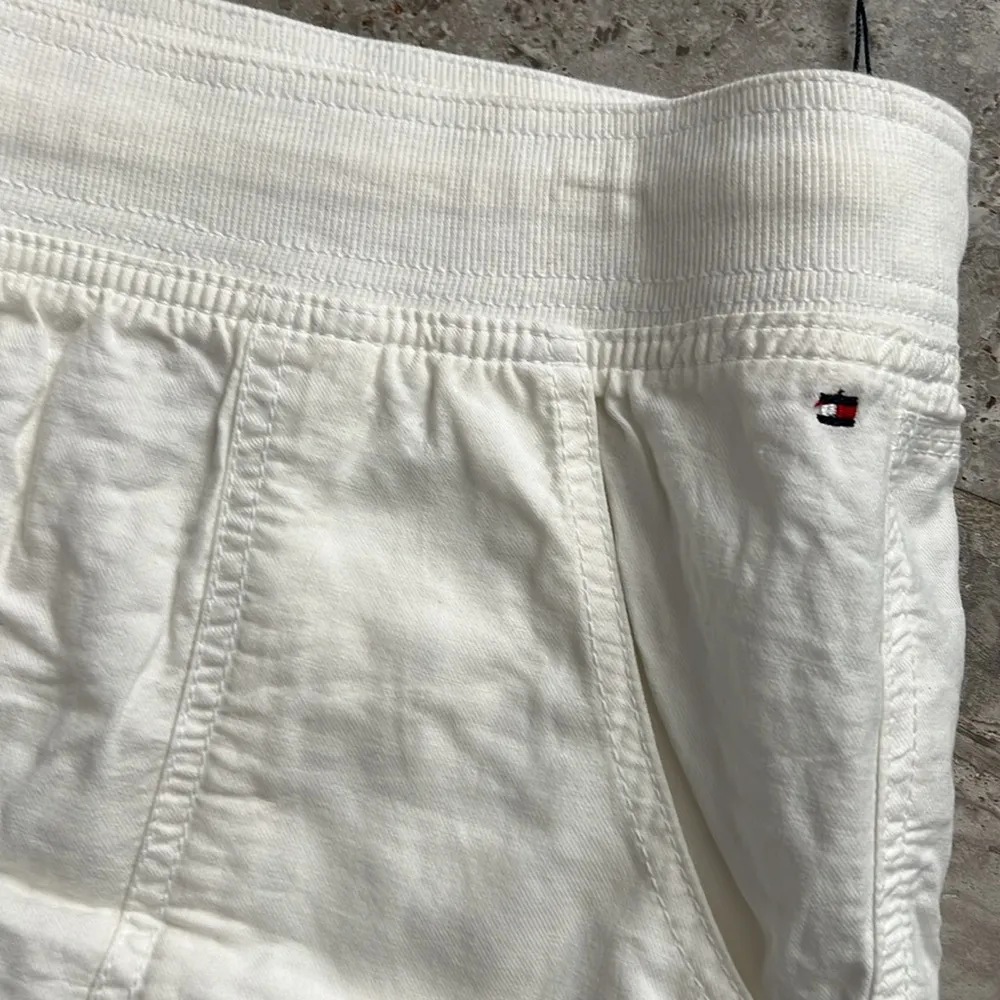 Tommy Hilfiger Alton Cuffed Straight Leg Pants in White, New w/Tag - Image 6