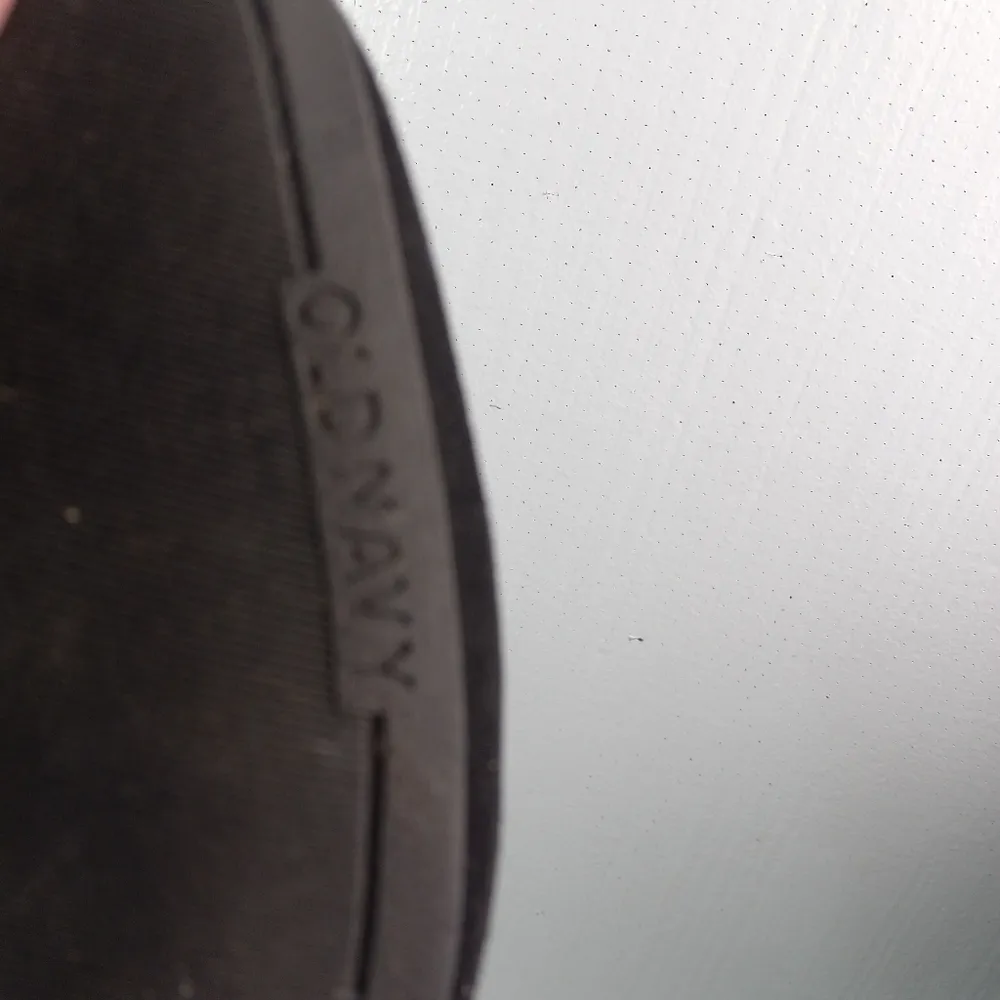 Old Navy 6 Mod Bootie Black Jack Inside Zip Chunky Heel Booties In Black - Image 3