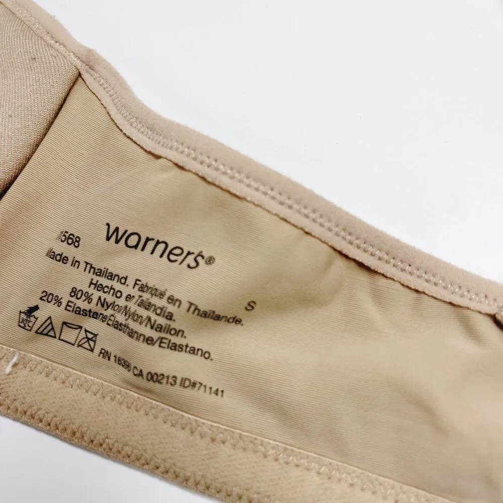 Warners Suddenly Simple Lift & Side‎ Support Underwire Bra Tan - Image 4