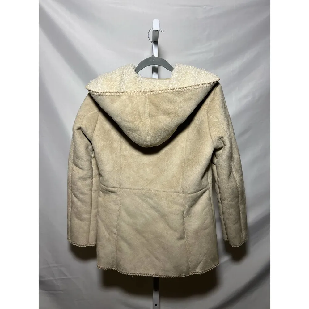 Unlisted by Kenneth Cole Cream Sherpa Coat - Image 2