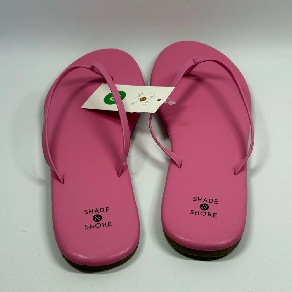 Women's Cali Flip Flop Sandals - Shade & Shore Size 10 - Image 3