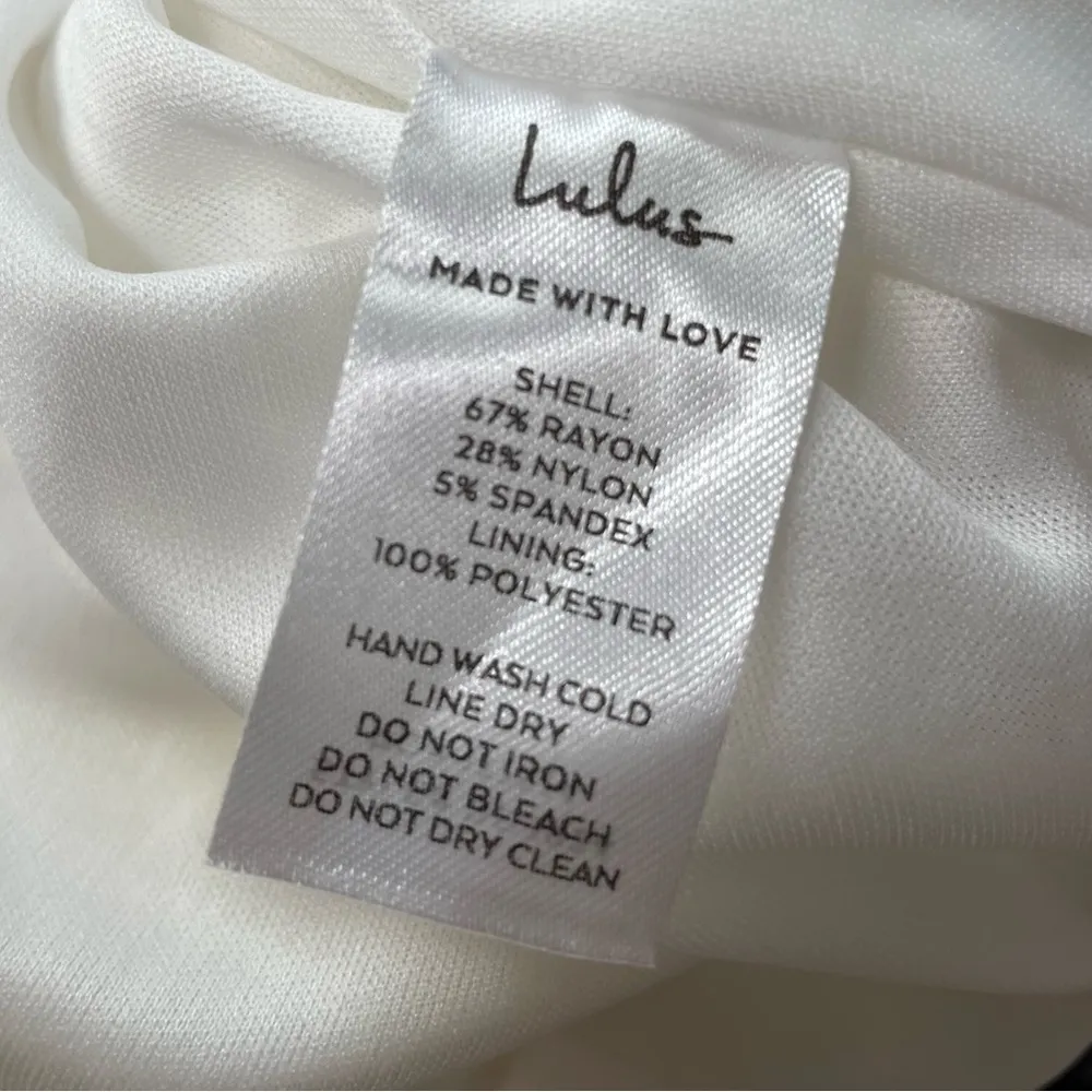 Lulus Always Admired White Sleeveless Mini Dress Women’s Sz XS - Image 8