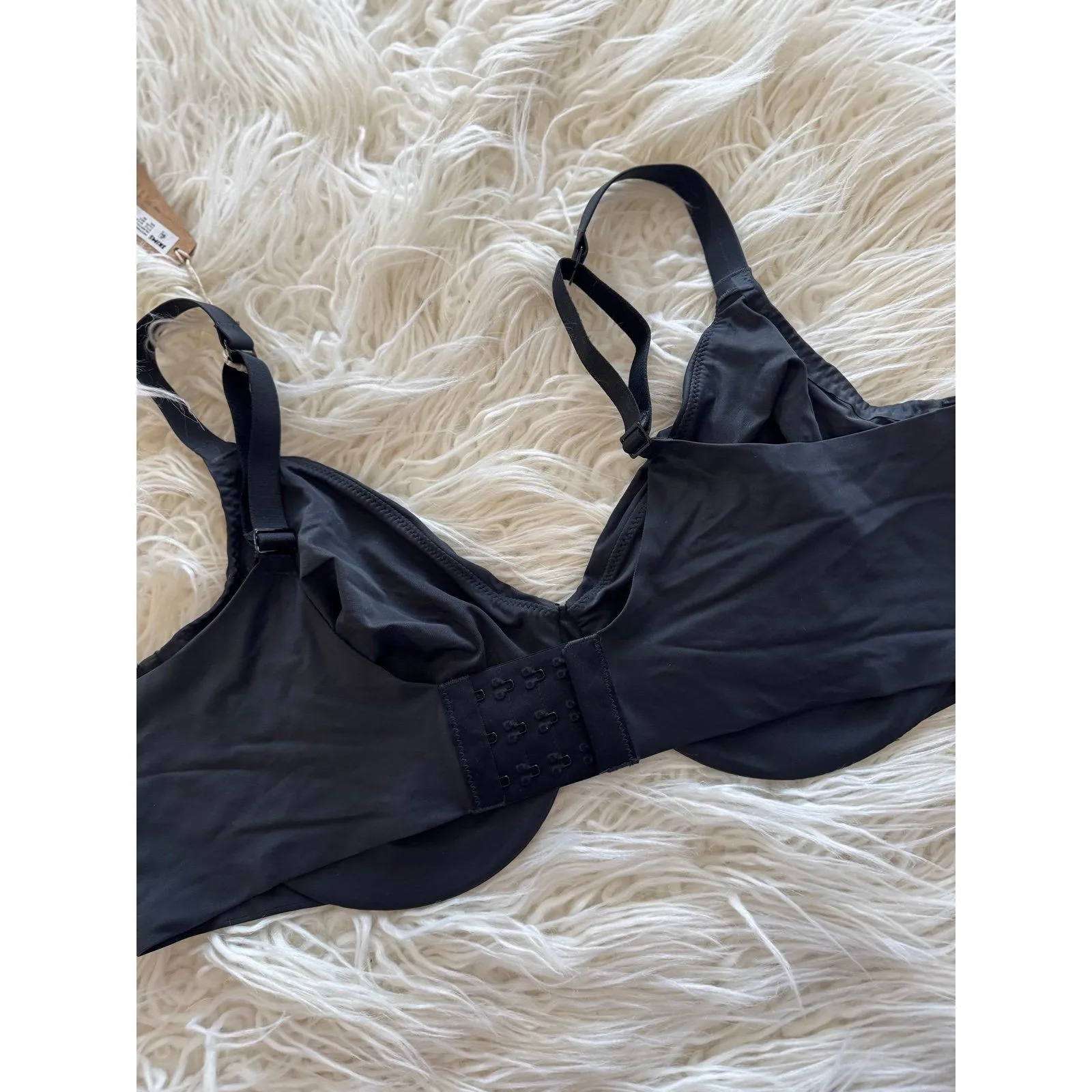 Skims Smoothing Intimates Unlined Full Coverage Bra Onyx Size 40D - Image 6