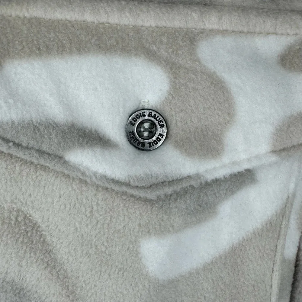 Eddie Bauer Venture Fleece Shacket in Camo - Image 6