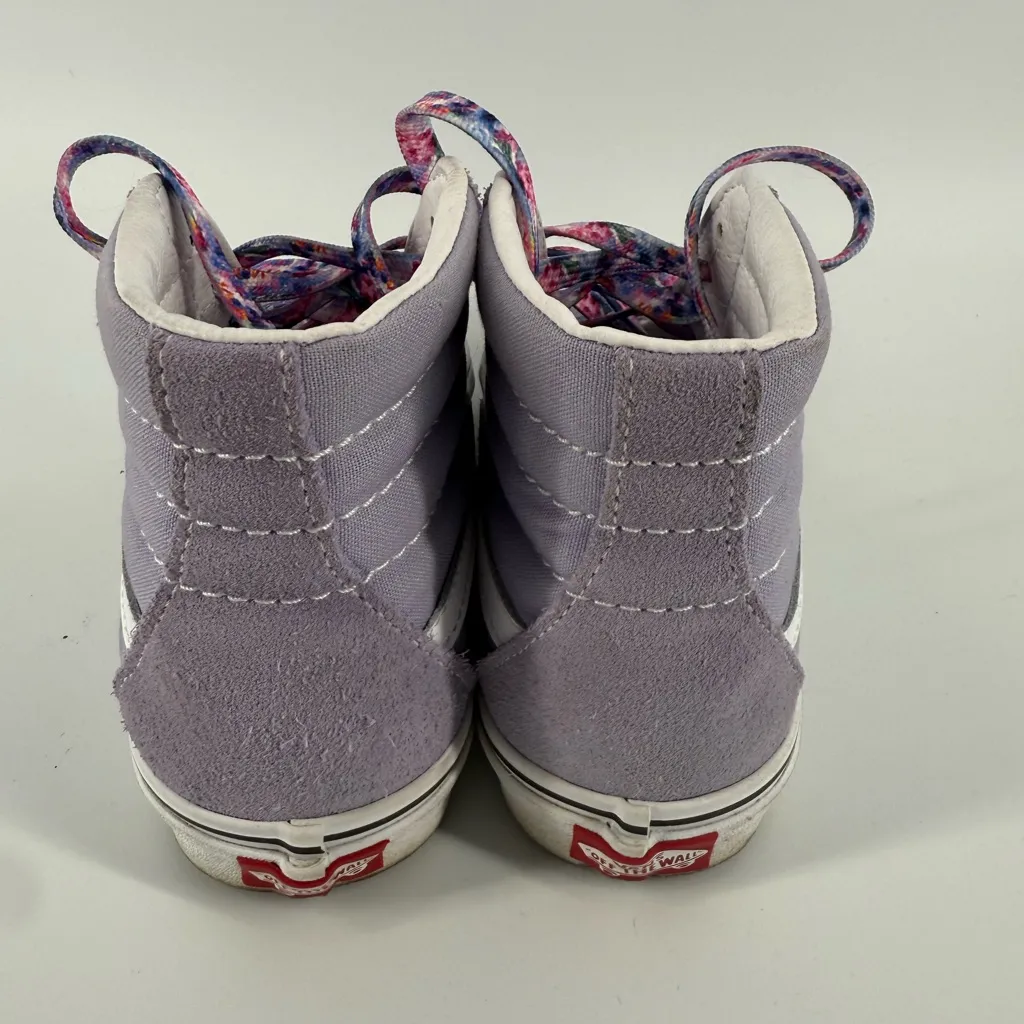 VANS Sk8 Sneakers Shoes Old Skool Languid Lavender Size Men’s 5.5 Women 7 Hi Top - Image 3