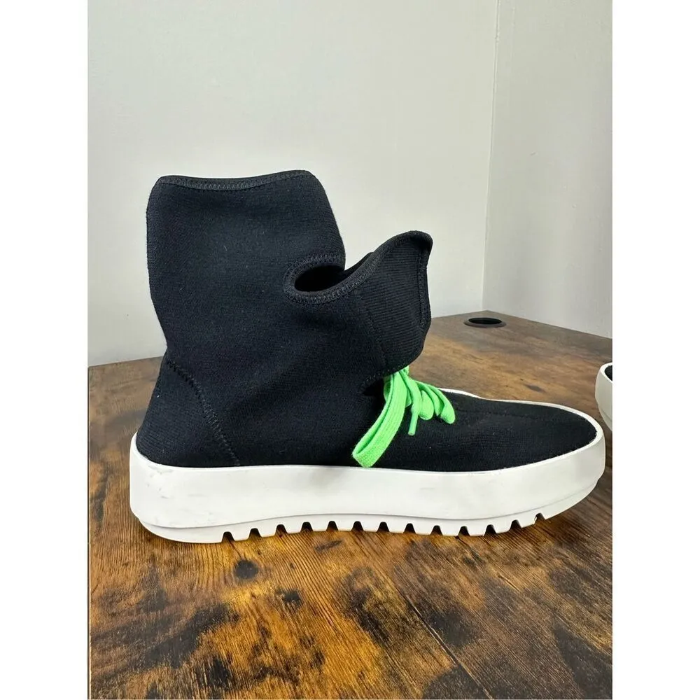 Off White Virgil Abloh Moto Wrap Neoprene High Top Sneakers Women Sz 38/8 US AUT - Image 13