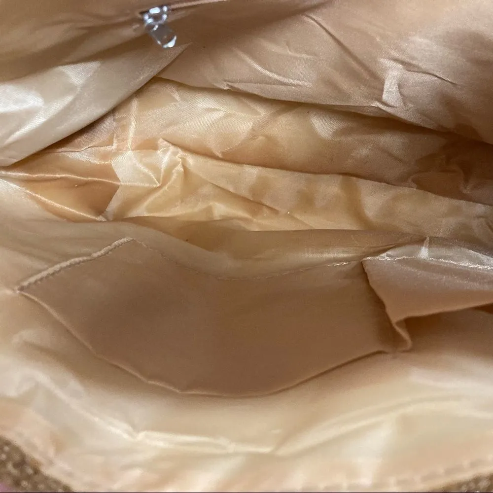 CHI, Gold Tote bag, 11X5X15, Magnetic‎ Closure with inside pockets and zipper - Image 9