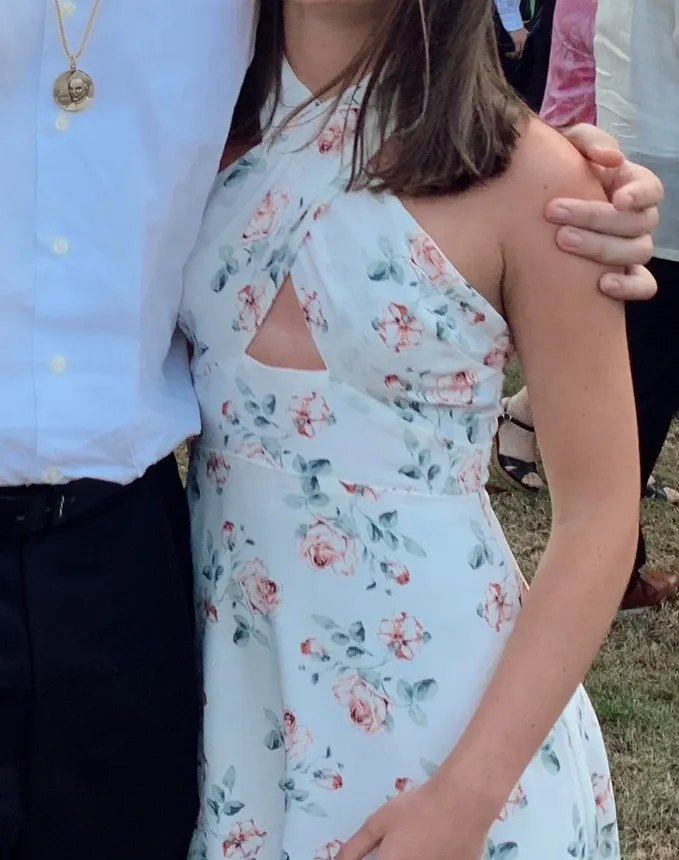 Halter Mini Dress - Image 3