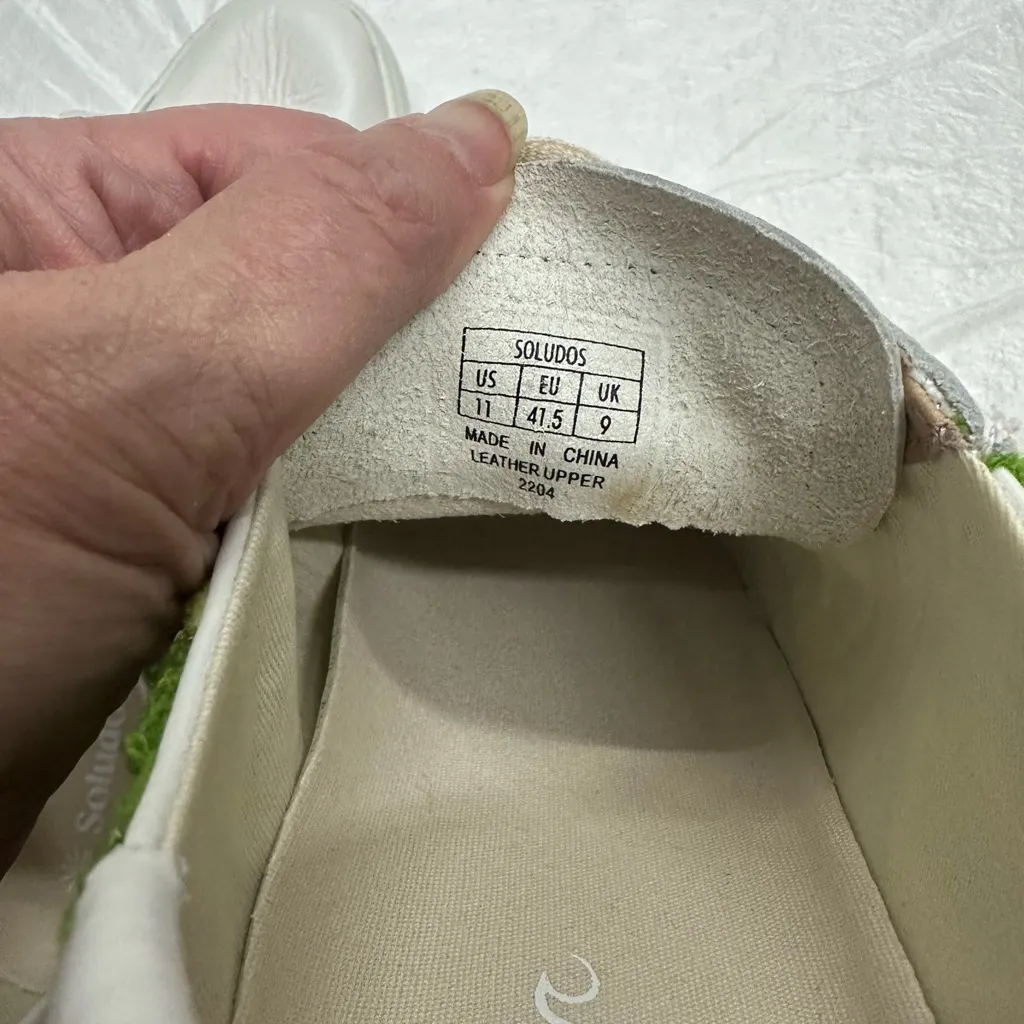 Soludos Women Sneakers Shoes Psychedelic Spiral Green Ibiza Platform SZ … - Image 7