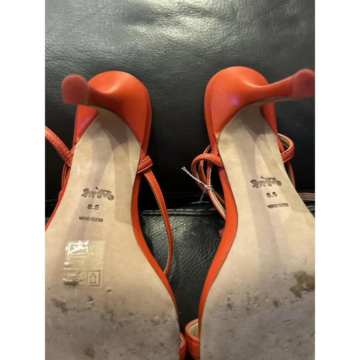 COACH Kaia Leather Sandal size 8.5 - Image 6